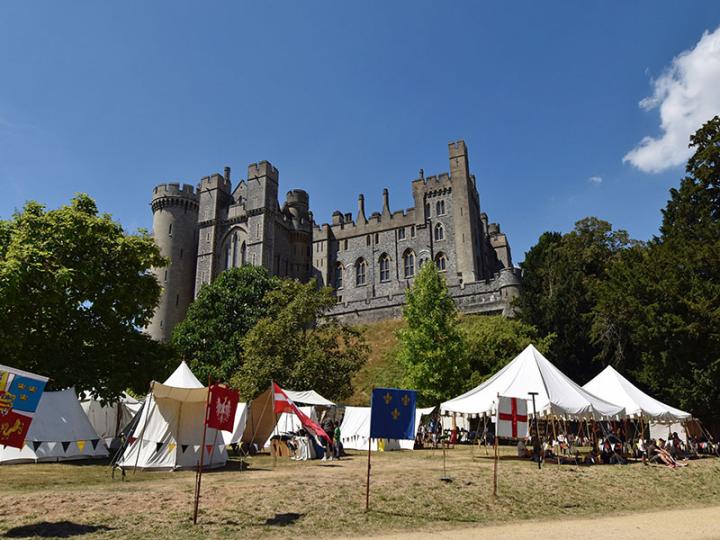 Jousting at Arundel Castle