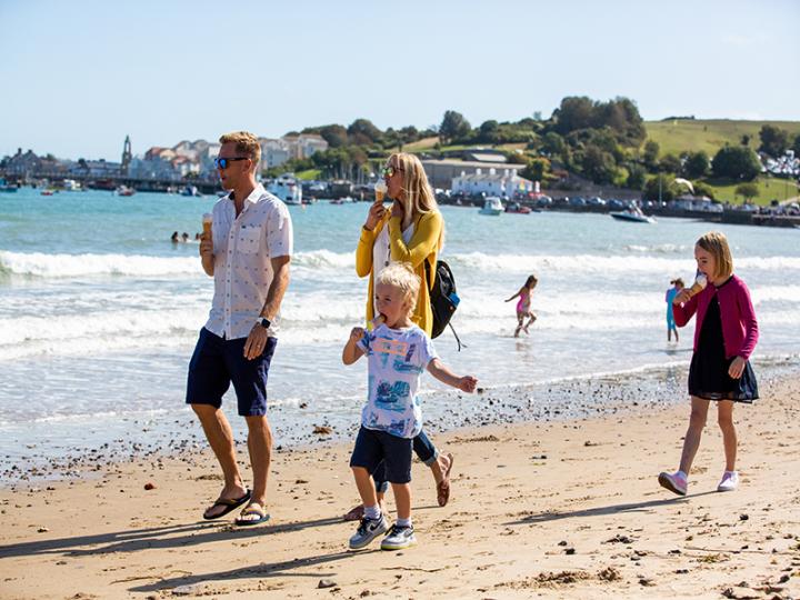 Swanage Beach in Dorset © Dorset Council