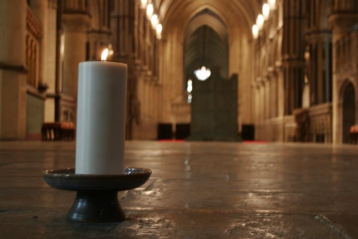 Tomb of Thomas Becket in Canterbury Cathedral.