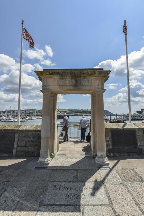 Mayflower Steps in Plymouth
