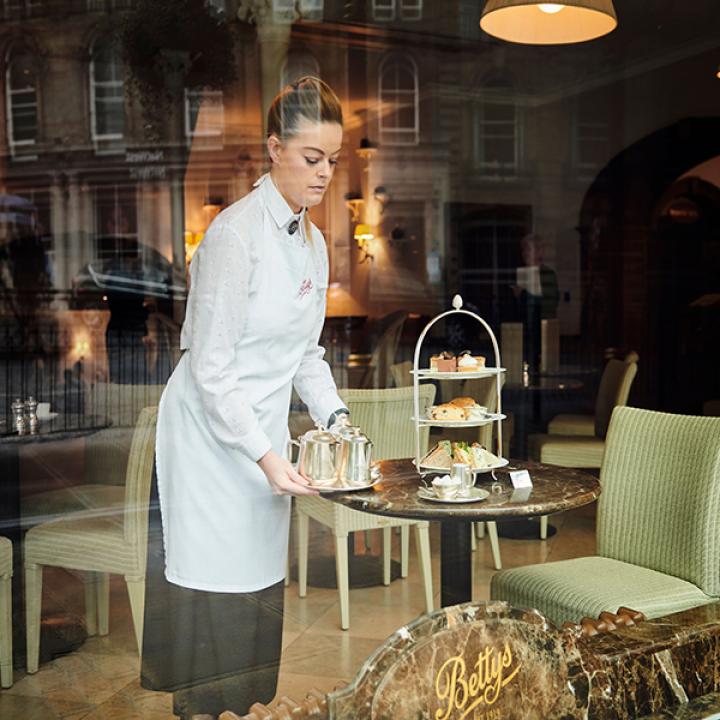 Betty's Cafe Tea Rooms in Harrogate © Visit Britain