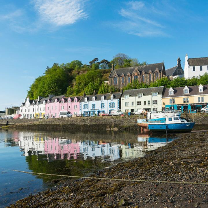 Portree on the Isle of Skye © Visit Scotland/Kenny Lam